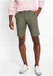 B.P.C bermudy chino męskie bawełniane oliwkowe r.54