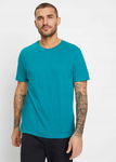 B.P.C t-shirt męski bawełniany ciemny turkus XXL.