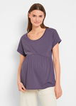 B.P.C fioletowy t-shirt ciążowy 36/38.
