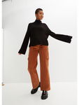 B.P.C czarny sweter ze stójką oversize 44/46.