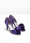 B.P.C buty czółenka na szpilce z kwiatem r.36