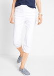 B.P.C wygodne spodnie capri z marszczeniem r.40