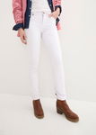 B.P.C jeansy damskie białe basic r.48