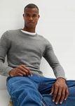 B.P.C sweter męski szary r.L