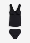 B.P.C tankini czarne z figami wysoki stan 42.
