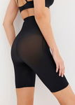 B.P.C reformy kolarki shape z połyskującego materiału czarne r.XL