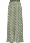 B.P.C spodnie khaki z nadrukiem palazzo 44.