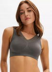 B.P.C 2-pak biustonosz bustier top szary z koronką r.S
