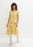 B.P.C sukienka shirtowa midi z krepy r.44
