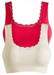 B.P.C 2-pak miękkich biustonoszy Feel Comfort r.M