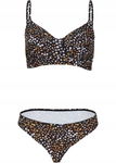 B.P.C miękkie bikini w kwiatuszki i figi ^50(100E)