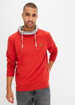 B.P.C bluza męska z szalowym kołnierzem 4XL.