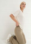 B.P.C t-shirt damski sportowy kremowy r.40/42