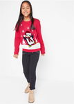 B.P.C sweter dziecięcy świąteczny 128/134.