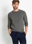 B.P.C sweter męski czarny bawełniany ^60/62, XXL