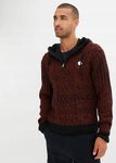 B.P.C sweter męski z ocieplanym kapturem 4XL.