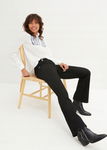 B.P.C czarne jeansy bootcut ^36