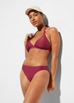 B.P.C bikini z wiązaniem bordowe r.40