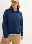 B.P.C bluza damska ze stójką granatowa ^36/38