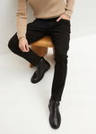 B.P.C męskie spodnie jeansowe czarne slim fit 46.