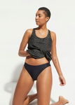 B.P.C tankini oliwkowe w cętki modne ^44