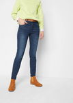 B.P.C jeansy skinny granatowe z wysokim stanem 46