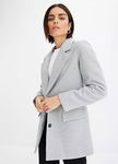 B.P.C krótki płaszcz-marynarka z materiału w optyce wełny 48.