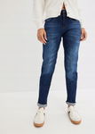 B.P.C jeansy mom mid waist granatowe ^38