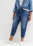 B.P.C jeansy skinny 7/8 granatowe high waist ^52