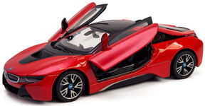 BMW I8 56500 Rastar 1:24 metal czerwony