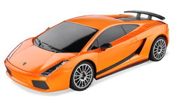 Lamborghini Superleggera skala 1:24 Rastar 26300 sterowany pomarańczowy