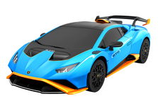 Lamborghini Huracan STO R/C skala 1:24 Rastar 98800 samochód sterowany niebieski