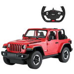 Jeep Wrangler JL R/C skala 1:14 Rastar 79400  samochód sterowany czerwony