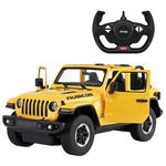 Jeep Wrangler JL R/C skala 1:14 Rastar 79400  samochód sterowany żółty