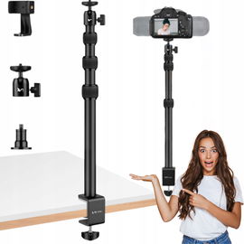 Wielofunkcyjny statyw stołowy Victiv o regulowanej wysokości 37-105 cm