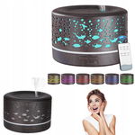 Hianjoo Dyfuzor Zapachowy z timerem , 700 ml, oświetlenie LED z 7 kolorami