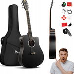 Elektryczna gitara akustyczna 4/4 z 4-pasmowym korektorem Vangoa