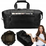 Skórzana torba weekendowa LEABAGS unisex 41 L 50x25x30 cm klasyczny design