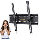 Perlegear uchwyt ścienny 26-55" obrotowy VESA 400x400 do 52 kg czarny