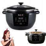 Instant Pot wolnowar 7,1 l wielofunkcyjna kuchenka 4 funkcje gotowania