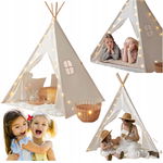 Namiot tipi Tiny Land piękny namiot dla dzieci z torbą do przechowywania