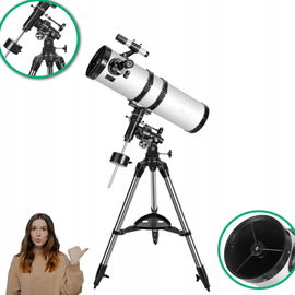 Solomark teleskop Newtona 150EQ soczewka Barlowa 1,5X adapter do telefonu