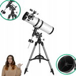 Solomark teleskop Newtona 150EQ soczewka Barlowa 1,5X adapter do telefonu