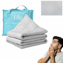 Kołdra Obciążeniowa dla Dorosłych 9kg 150x200 cm hipoalergiczne wypełnienie