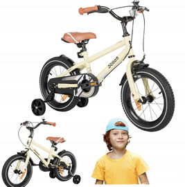 STITCH Manchi rower dziecięcy 2-9 lat 14" z kołami podporowymi beżowy