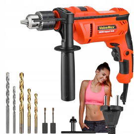 Wiertarka udarowa 900 W 3000 obr/min i 45000 BPM 2 tryby pracy ValueMax
