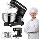 Robot kuchenny 1500 W ze stali nierdzewnej Vospeed czarny 26,6x42x35,5cm