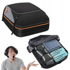 Sailnovo miękki bagażnik dachowy z 8 wzmocnionymi paskami i torbą bagażową