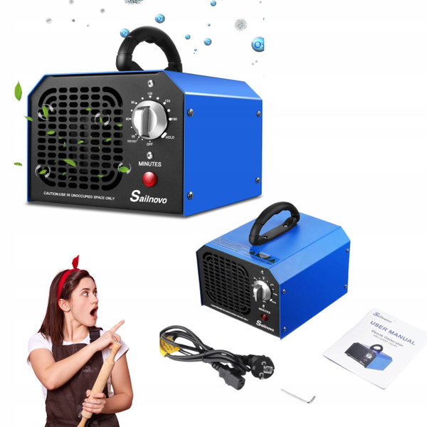 Sailnovo generator ozonu 6000 mg/h oczyszczacz zapachów z timerem