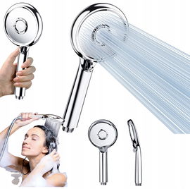 Słuchawka prysznicowa z 3 rodzajami strumienia Ø 110 mm Magichome srebrna